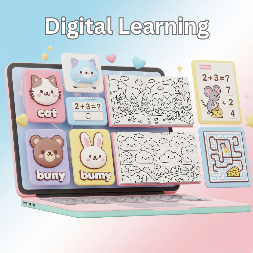 Digital Learning – Printables & Worksheets