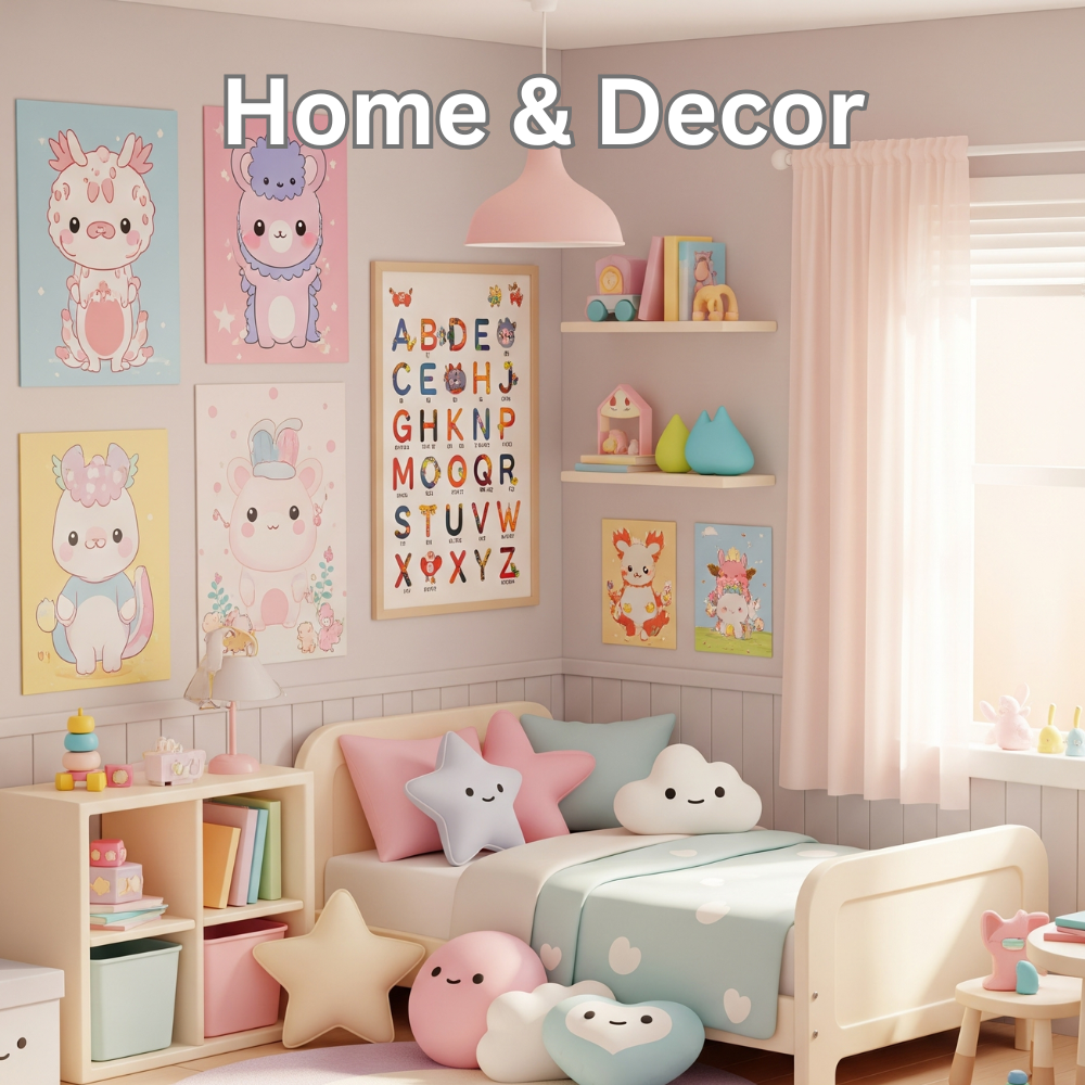 Home & Decor – Kids Room Wall Art
