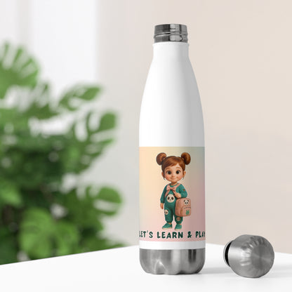 Playful Kids Insulated Water Bottle – Stainless Steel, Eco-Friendly