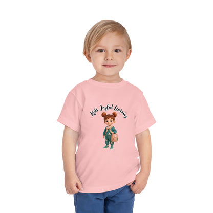 Kids’ Joyful Learning Tee – Toddler Short Sleeve Shirt | Back to School, Educational Gift, Cute Kids T-Shirt
