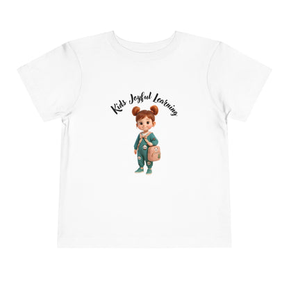 Kids’ Joyful Learning Tee – Toddler Short Sleeve Shirt | Back to School, Educational Gift, Cute Kids T-Shirt