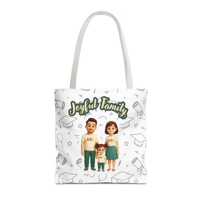 Joyful Family Tote Bag – Stylish, Durable & Customizable Gift