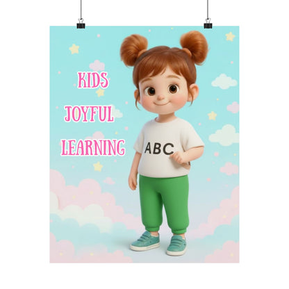 Kids Vertical Poster - Joyful Learning Educational