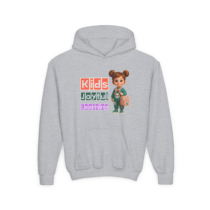 Kids Joyful Learning Hoodie – Youth Pullover Sweatshirt, Fun Graphic Hoodie for Kids, School & Play Outfit, Gift for Students