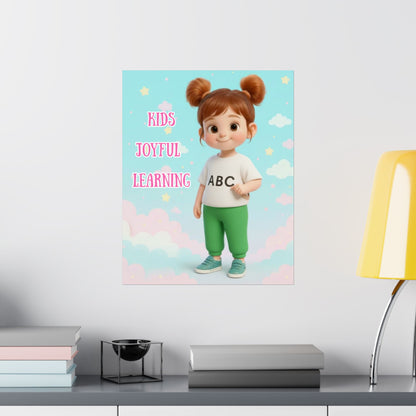 Kids Vertical Poster - Joyful Learning Educational