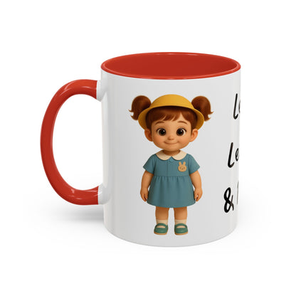 Playful Kids' Mug – Cute Children's Ceramic Cup, Dishwasher & Microwave Safe, Perfect Gift for Teachers, Birthdays, Educational Fun
