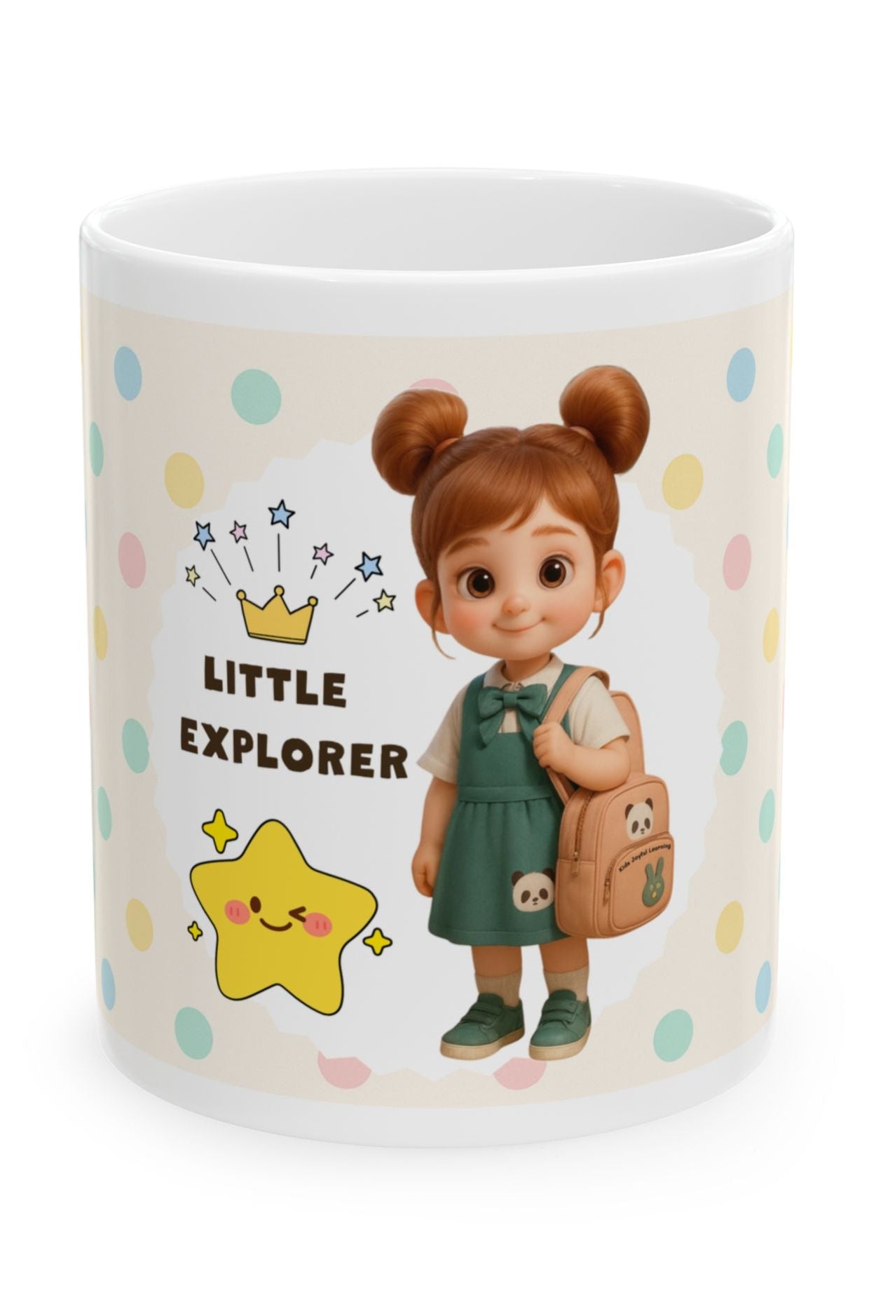 Kids Ceramic Mug - Little Explorer Character Design | Fun Gift Idea for Birthdays and Playdates