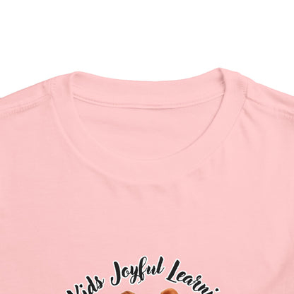 Kids’ Joyful Learning Tee – Toddler Short Sleeve Shirt | Back to School, Educational Gift, Cute Kids T-Shirt
