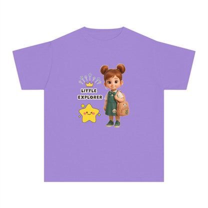 Youth Little Explorer T-Shirt | Kids Adventure Tee | Toddler Travel Shirt | Cute Graphic Children’s Clothing Gift