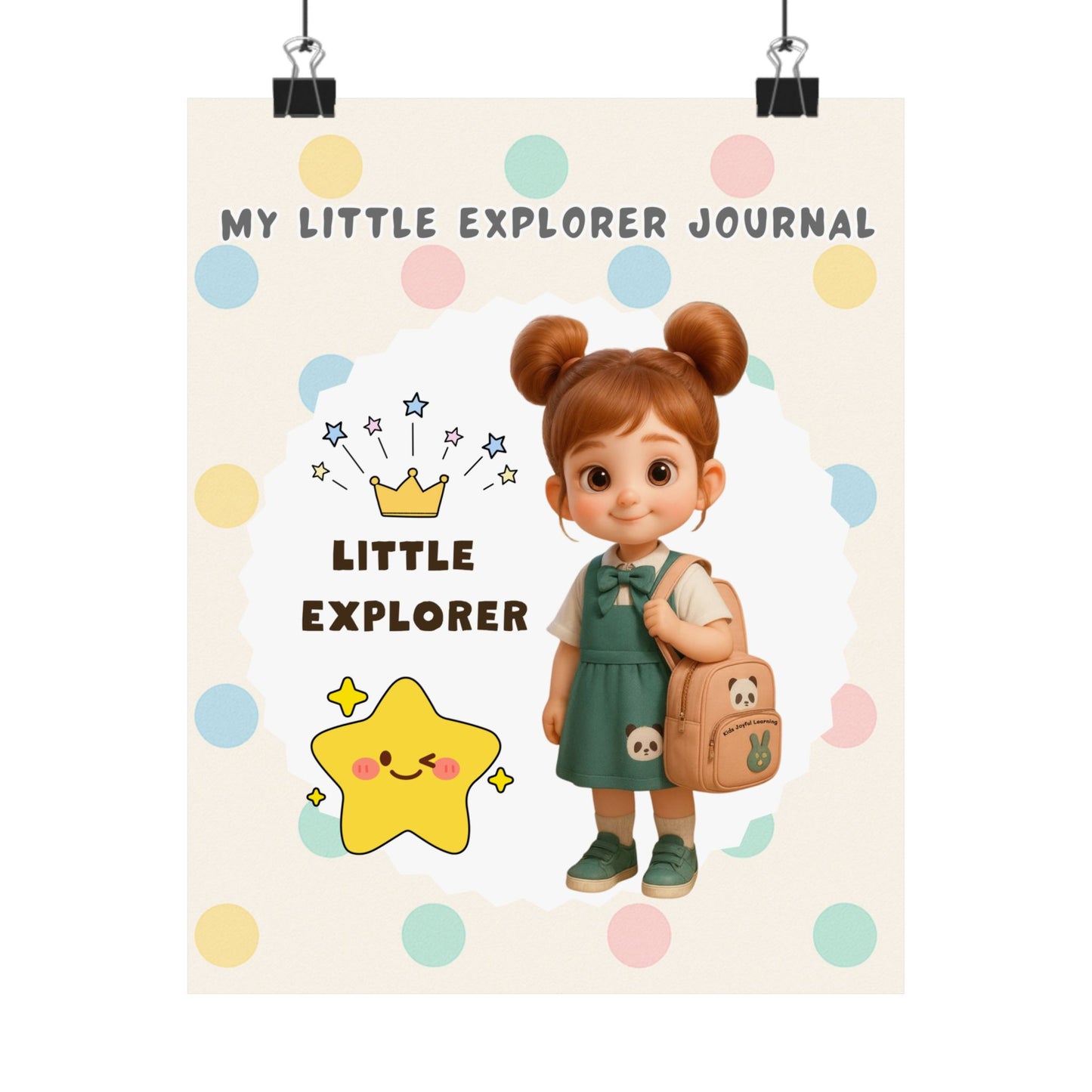Children's Adventure Poster | Little Explorer