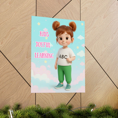 Kids Vertical Poster - Joyful Learning Educational
