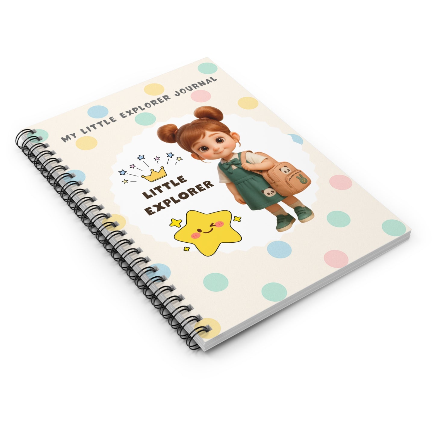 Kid's Adventure Journal - Ruled Line Spirited Learning Notebook