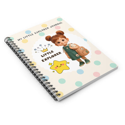 Kid's Adventure Journal - Ruled Line Spirited Learning Notebook