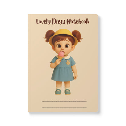 Cute Kids Journal – Adorable Softcover Notebook for Kids, School, Creative Writing, Lovely Days Gift
