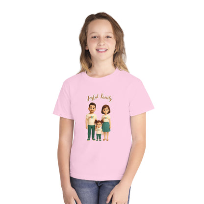Kids’ Joyful Family Matching T-Shirt – Cute Outfit for Boys & Girls, Gift for Kids