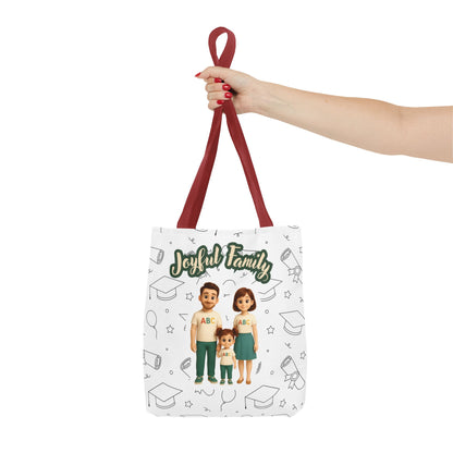 Joyful Family Tote Bag – Stylish, Durable & Customizable Gift