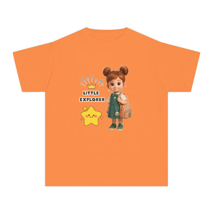 Youth Little Explorer T-Shirt | Kids Adventure Tee | Toddler Travel Shirt | Cute Graphic Children’s Clothing Gift