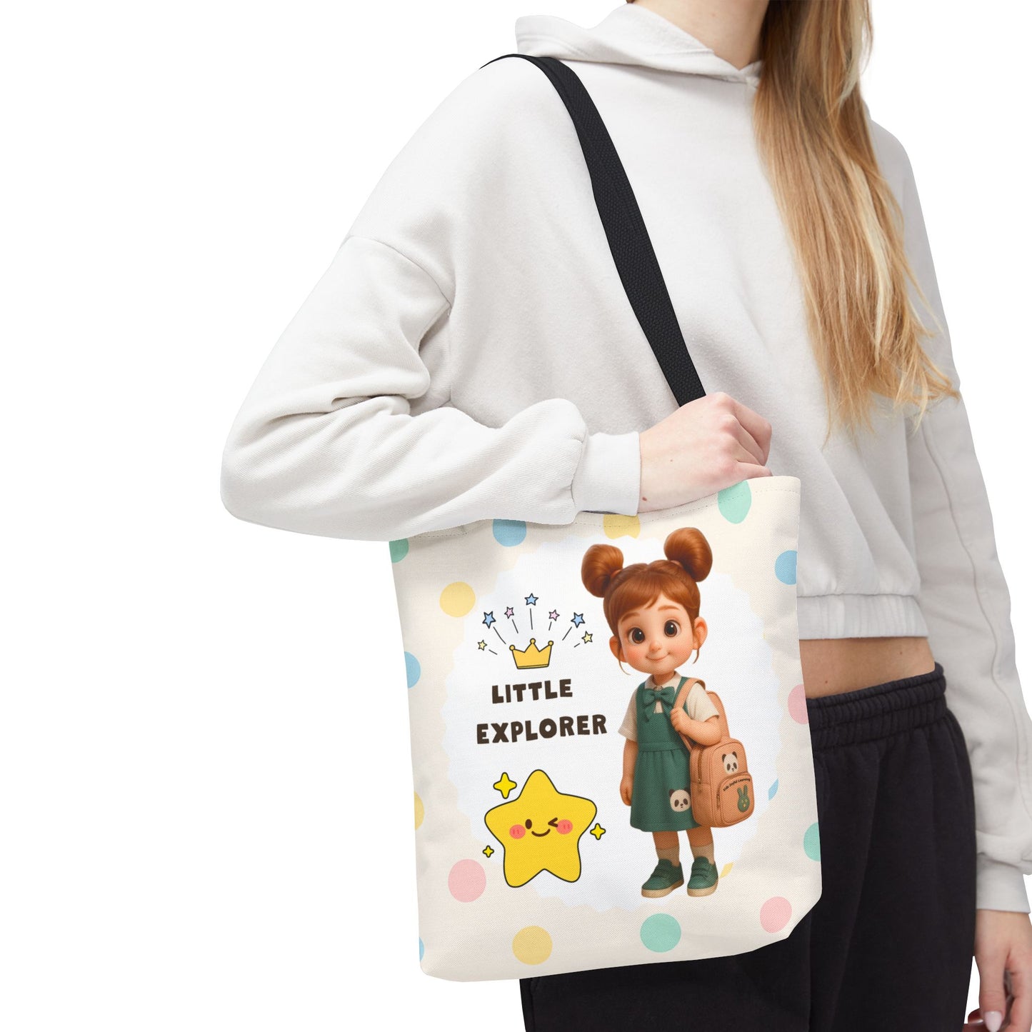 Kids' Tote Bag | Whimsical Little Explorer Adventure Bag