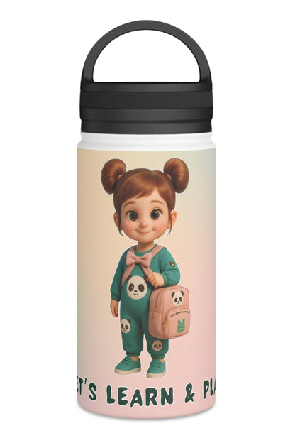 Kids' Motivational Water Bottle – Personalized Reusable Sports Bottle for School & Play