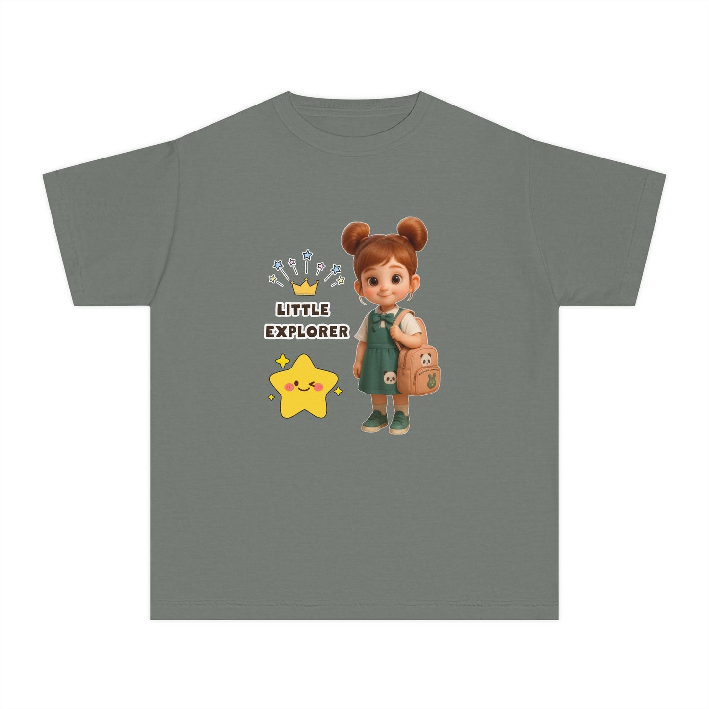 Youth Little Explorer T-Shirt | Kids Adventure Tee | Toddler Travel Shirt | Cute Graphic Children’s Clothing Gift