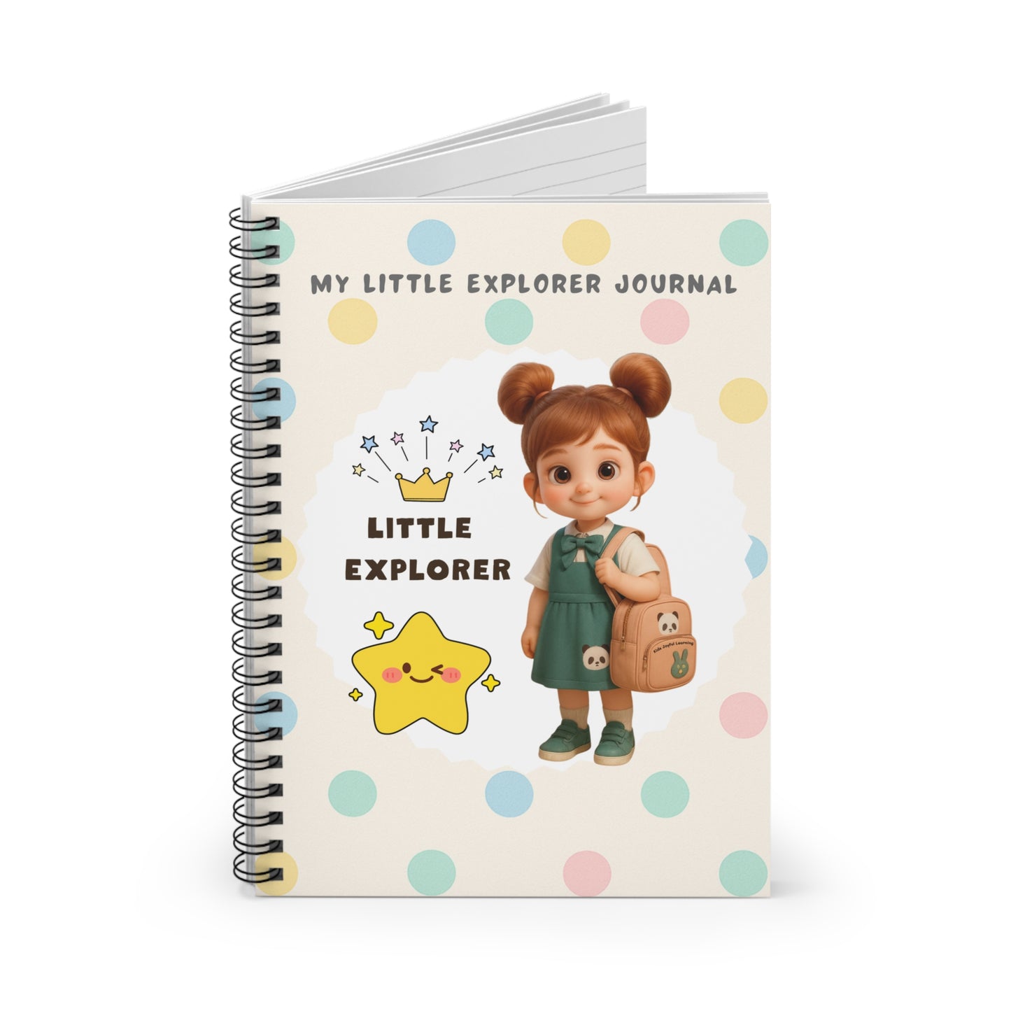 Kid's Adventure Journal - Ruled Line Spirited Learning Notebook