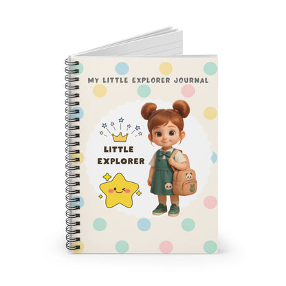 Kid's Adventure Journal - Ruled Line Spirited Learning Notebook