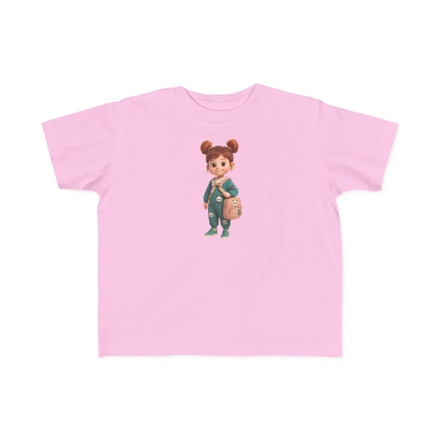 Toddler Cute Cartoon T-Shirt – Adorable Graphic Tee for Kids, Fun Toddler Outfit, Back-to-School Shirt