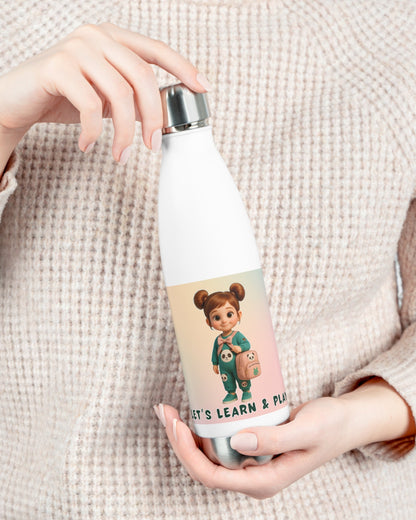 Playful Kids Insulated Water Bottle – Stainless Steel, Eco-Friendly