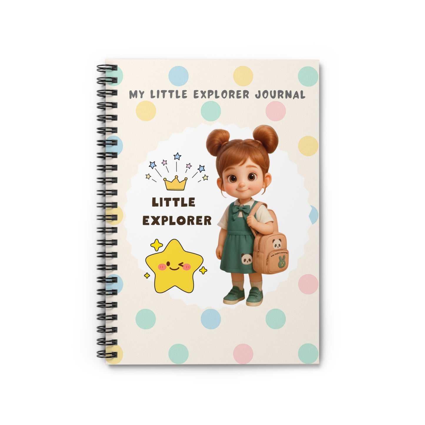 Kid's Adventure Journal - Ruled Line Spirited Learning Notebook