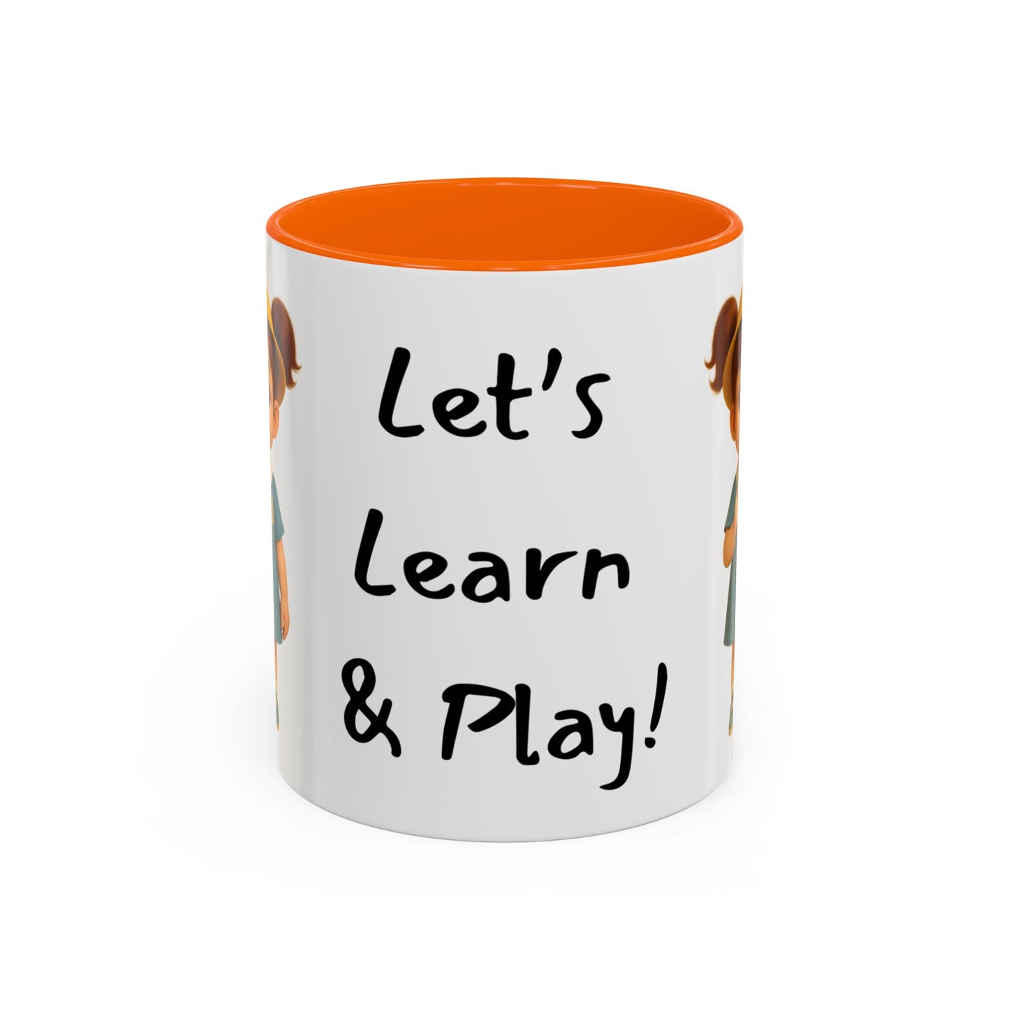 Playful Kids' Mug – Cute Children's Ceramic Cup, Dishwasher & Microwave Safe, Perfect Gift for Teachers, Birthdays, Educational Fun