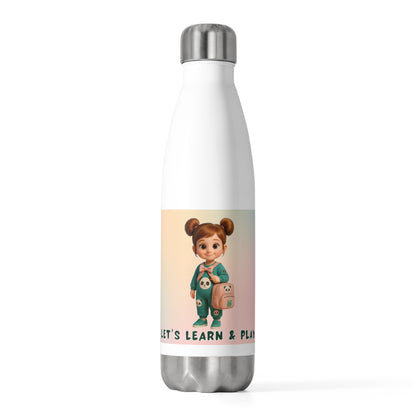 Playful Kids Insulated Water Bottle – Stainless Steel, Eco-Friendly