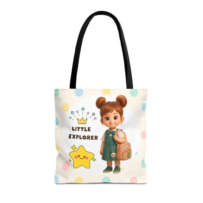 Kids' Tote Bag | Whimsical Little Explorer Adventure Bag