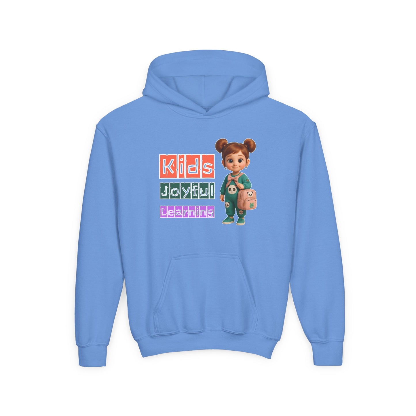 Kids Joyful Learning Hoodie – Youth Pullover Sweatshirt, Fun Graphic Hoodie for Kids, School & Play Outfit, Gift for Students