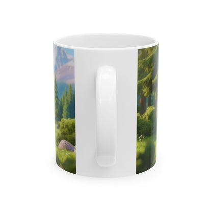 Good Morning Bear Ceramic Mug – Cute Forest Coffee & Tea Cup Gift