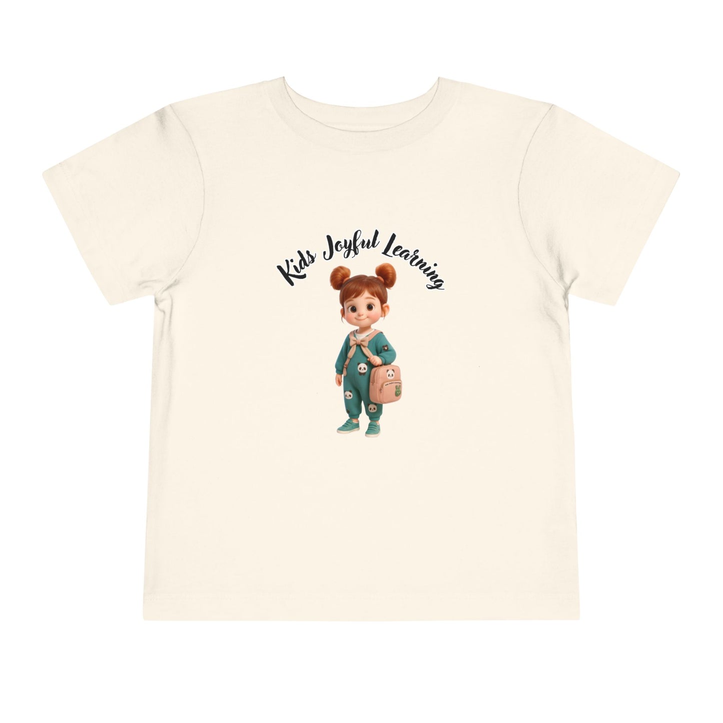Kids’ Joyful Learning Tee – Toddler Short Sleeve Shirt | Back to School, Educational Gift, Cute Kids T-Shirt