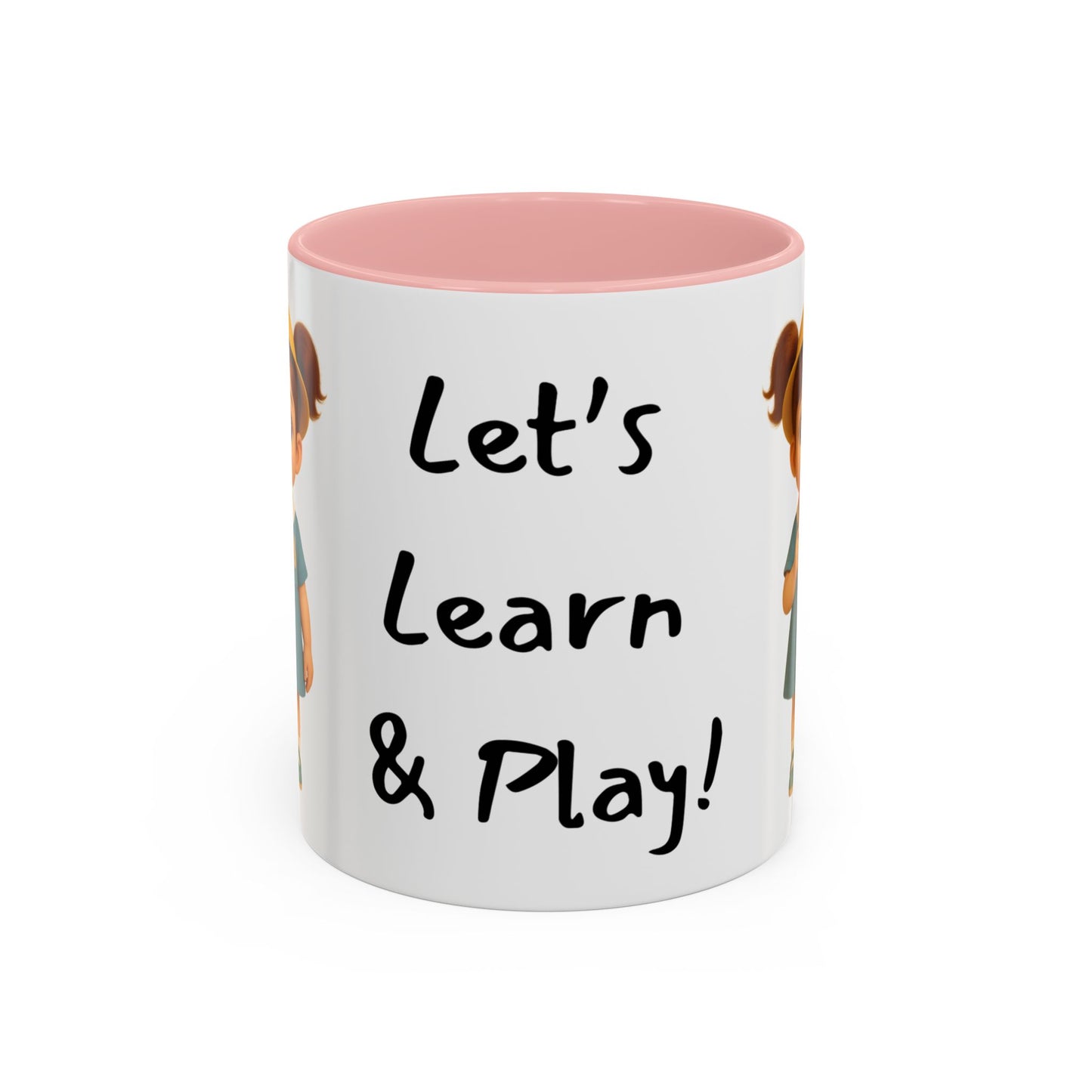 Playful Kids' Mug – Cute Children's Ceramic Cup, Dishwasher & Microwave Safe, Perfect Gift for Teachers, Birthdays, Educational Fun