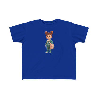 Toddler Cute Cartoon T-Shirt – Adorable Graphic Tee for Kids, Fun Toddler Outfit, Back-to-School Shirt