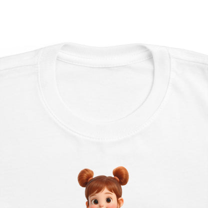 Toddler Cute Cartoon T-Shirt – Adorable Graphic Tee for Kids, Fun Toddler Outfit, Back-to-School Shirt