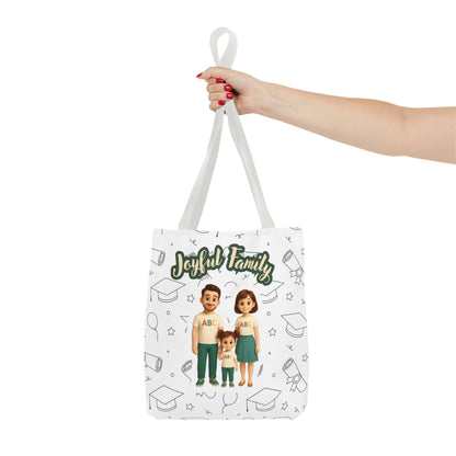 Joyful Family Tote Bag – Stylish, Durable & Customizable Gift