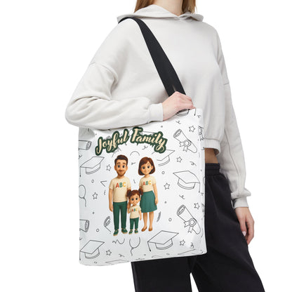 Joyful Family Tote Bag – Stylish, Durable & Customizable Gift