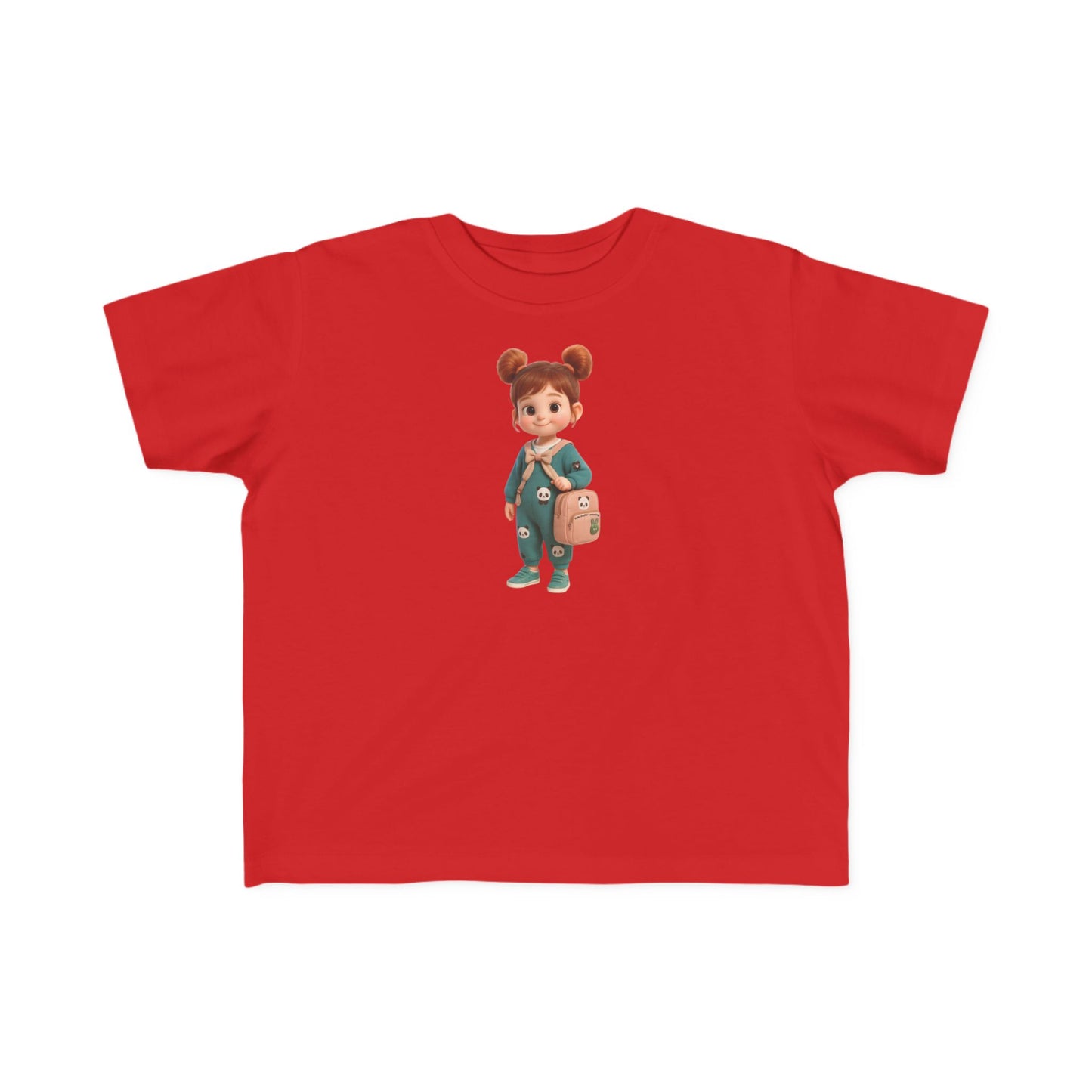 Toddler Cute Cartoon T-Shirt – Adorable Graphic Tee for Kids, Fun Toddler Outfit, Back-to-School Shirt