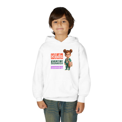 Kids Joyful Learning Hoodie – Youth Pullover Sweatshirt, Fun Graphic Hoodie for Kids, School & Play Outfit, Gift for Students