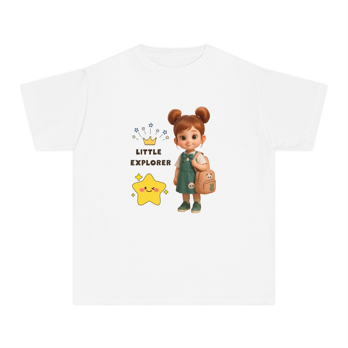 Youth Little Explorer T-Shirt | Kids Adventure Tee | Toddler Travel Shirt | Cute Graphic Children’s Clothing Gift