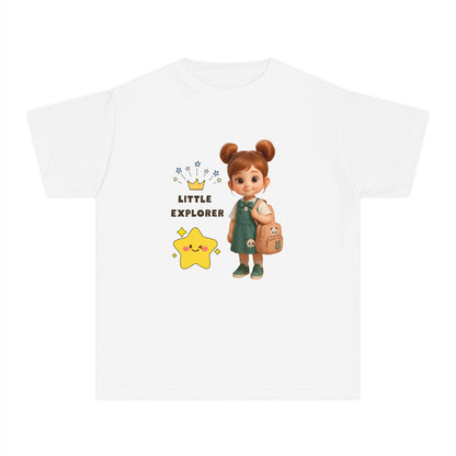 Youth Little Explorer T-Shirt | Kids Adventure Tee | Toddler Travel Shirt | Cute Graphic Children’s Clothing Gift