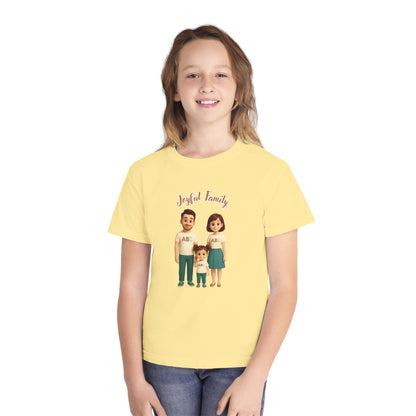 Kids’ Joyful Family Matching T-Shirt – Cute Outfit for Boys & Girls, Gift for Kids