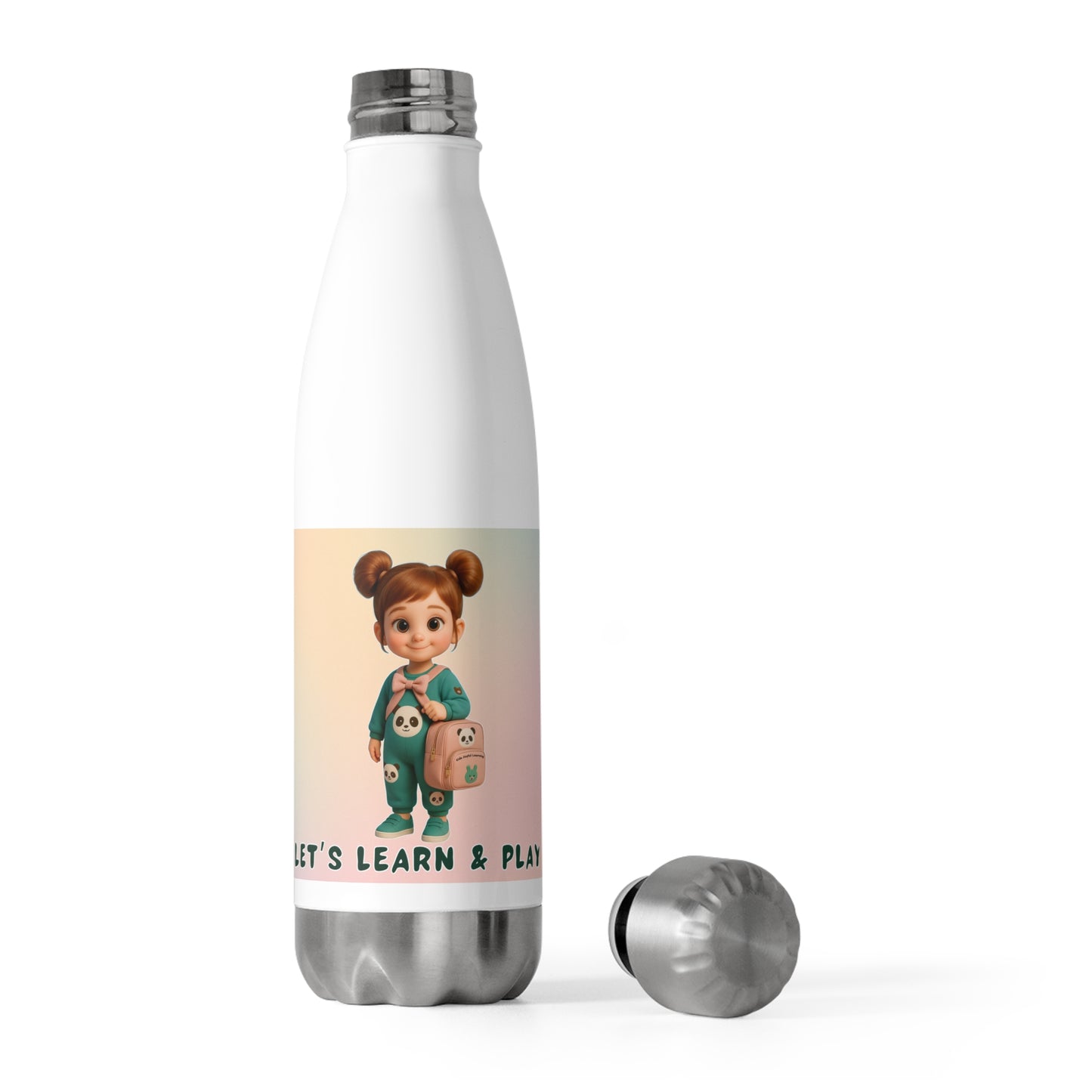 Playful Kids Insulated Water Bottle – Stainless Steel, Eco-Friendly