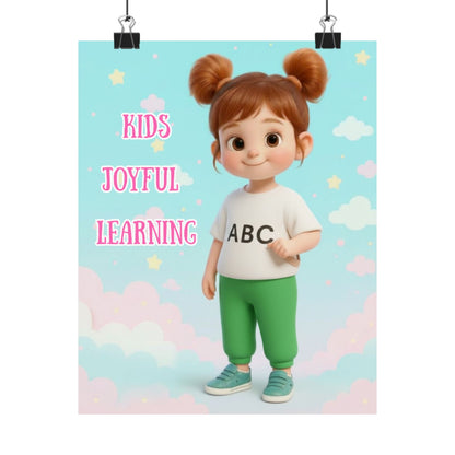 Kids Vertical Poster - Joyful Learning Educational