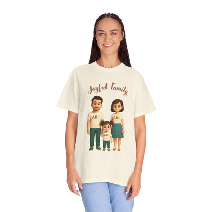 Mom’s Joyful Family Matching T-Shirt – Women’s Casual Tee, Mother’s Day Gift, Family Outfit