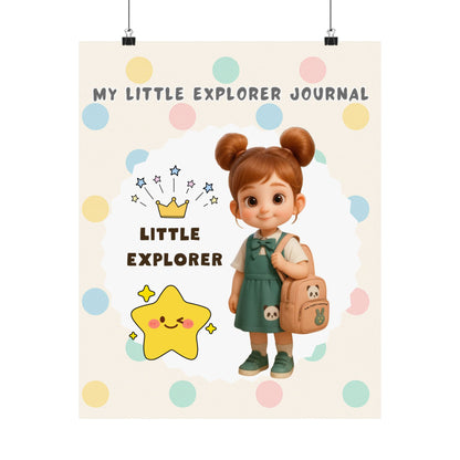 Children's Adventure Poster | Little Explorer