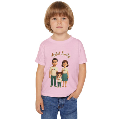 Kids’ Heavy Cotton™ Family Matching T-Shirt – Toddler Tee for Boys & Girls, Cute Family Outfit